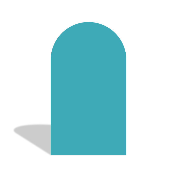 Toile de fond pour arche fête anniversaire Baby Shower rayure pois turquoise