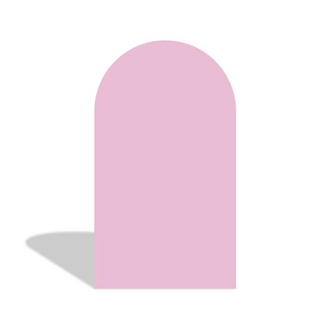 Toile de fond pour arche anniversaire Chiara arc-en-ciel rose