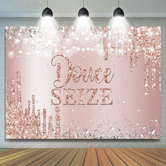 Rose Or Bokeh diamant Doux Seize Anniversaire Toile de fond