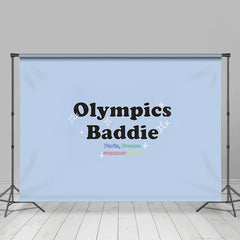 Été France Paris 2024 Jeux olympiques Méchant Toile de fond