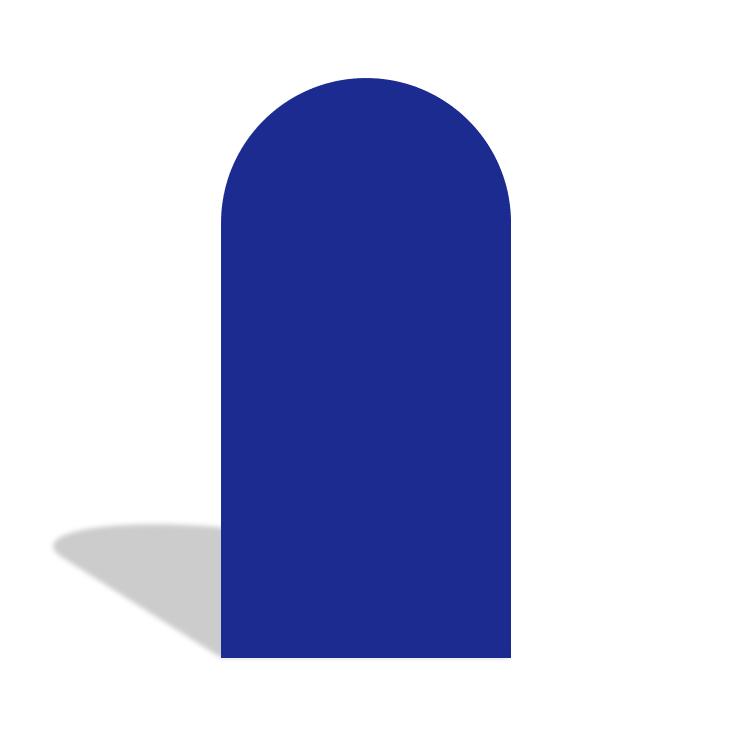 Toile de fond pour arche fête anniversaire Baby Shower porcelaine bleue et blanche