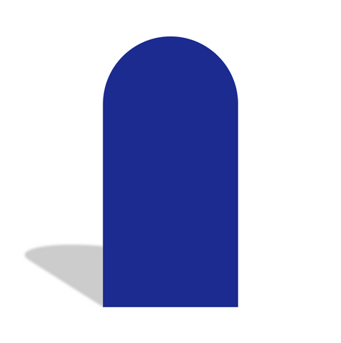 Toile de fond pour arche fête anniversaire Baby Shower porcelaine bleue et blanche