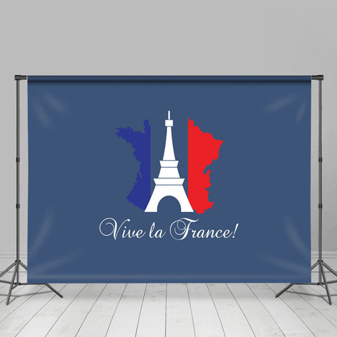 Vive la France Toile de fond du 14 juillet