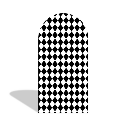 Toile de fond pour arche fête anniversaire Alice au Pays des Merveilles