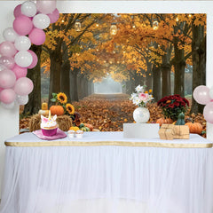 Découvrez Toile de fond de photographie automne avec citrouilles, arrière-plan de récolte rustique pour studio photo