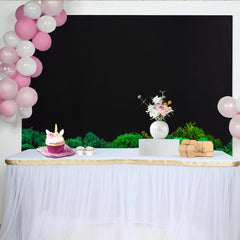 Lofaris Toile de fond de photographie mousse verte naturelle sur fond noir, véritable arrière-plan texturé pour studio photo