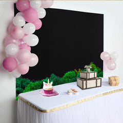 Lofaris Toile de fond de photographie mousse verte naturelle sur fond noir, véritable arrière-plan texturé pour studio photo