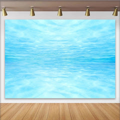 Lofaris Toile de fond de photographie aquatique bleu clair avec texture d'eau, magnifique arrière-plan pour studio photo et portrait