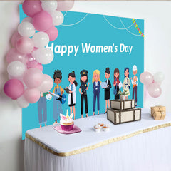 Lofaris Décor de photographie Journée de la femme, illustration de femmes professionnelles