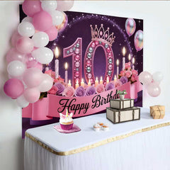 Lofaris Fond 10e Anniversaire Rose de Luxe, Couronne Bijou et Roses Princesses