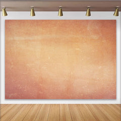 Lofaris Toile de fond texturée plâtre abricot chaud et ocre, Fond photographique mur vieilli abstrait