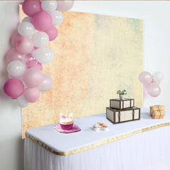 Lofaris Toile de fond texture aquarelle pêche pastel, Fond photographique papier abstrait doux, Accessoire de portrait nouveau-né