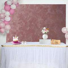 Lofaris Toile de Fond Texturée Rose Poudré Plâtre Rose Studio Photo