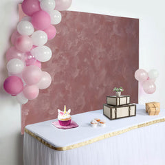 Lofaris Toile de Fond Texturée Rose Poudré Plâtre Rose Studio Photo