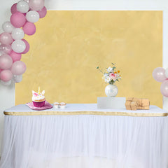Lofaris Fond Photo Jaune Doux Plâtre Chaud Portrait Studio Professionnel