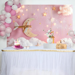 Lofaris Fond Aventure Spatiale Cake Smash Premier Anniversaire Fusée