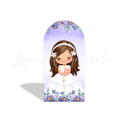 Toile de fond pour arche fête anniversaire baptême