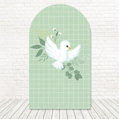 Toile de fond pour arche colombe paix pigeon baptême pour ensemble baptême