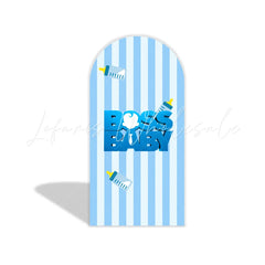 Toile de fond pour arche thème Baby Boss pour anniversaire