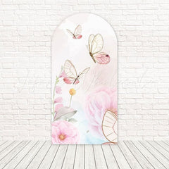 Toile de fond pour arche battement ailes douces papillons pour séance photo jardin