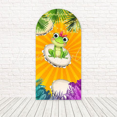 Toile de fond pour arche style fun grenouille Carnival Tu Xera pour parade festive