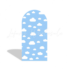 Toile de fond pour arche fête anniversaire Baby Shower Cars beignet