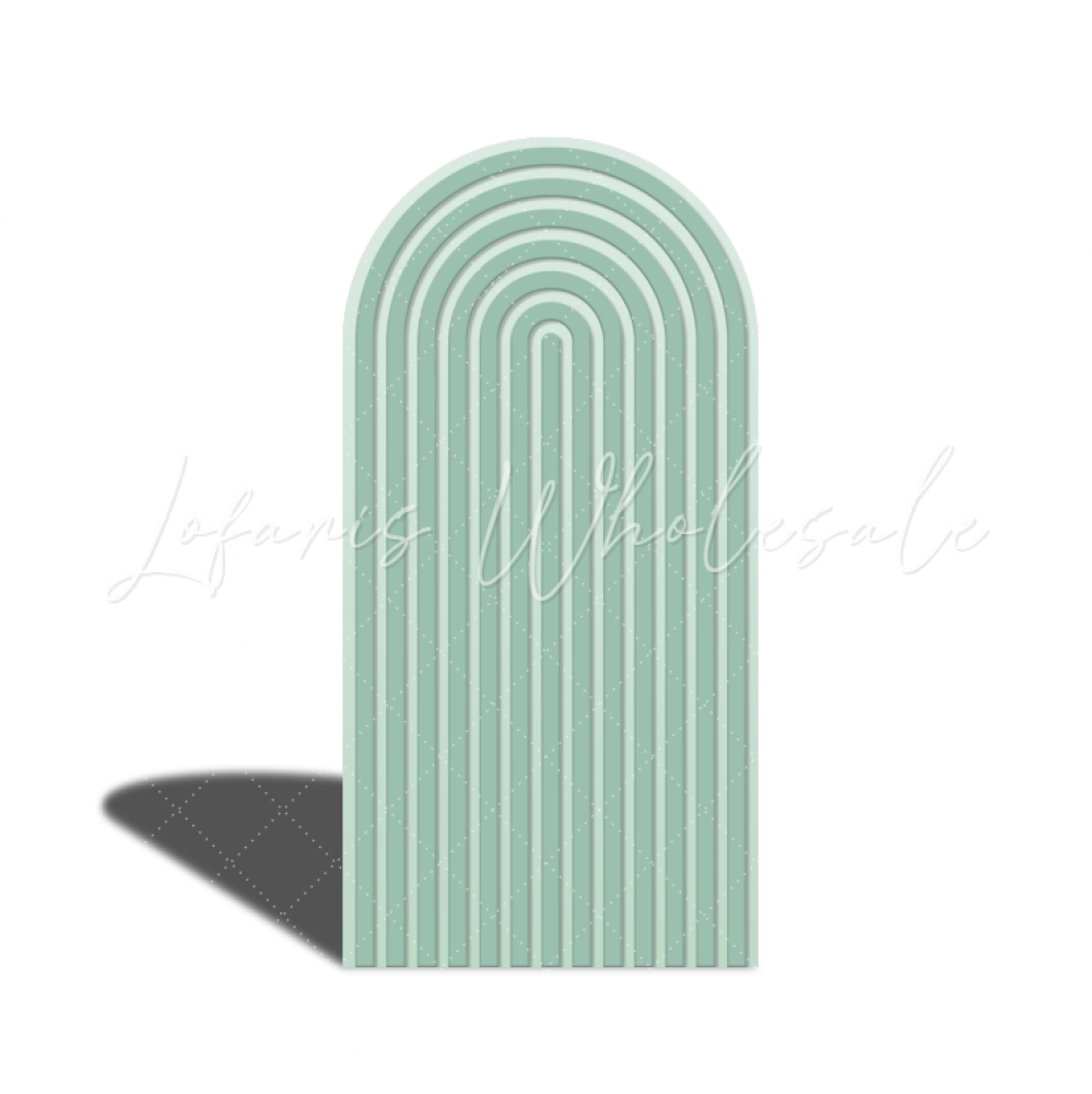 Toile de fond pour arche fête anniversaire Baby Shower ondulation Chiara