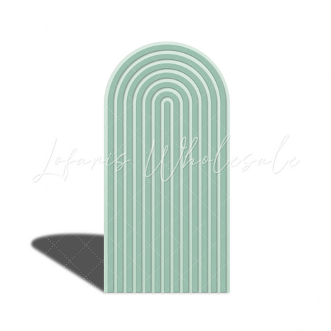 Toile de fond pour arche fête anniversaire Baby Shower ondulation Chiara