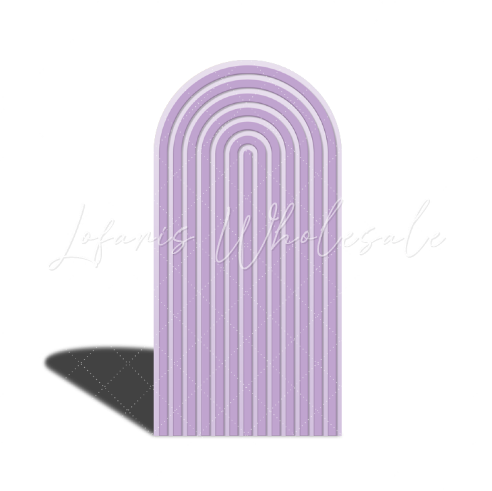 Toile de fond pour arche fête anniversaire Baby Shower ondulation Chiara