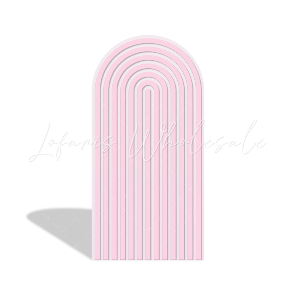 Toile de fond pour arche fête anniversaire Baby Shower ondulation Chiara