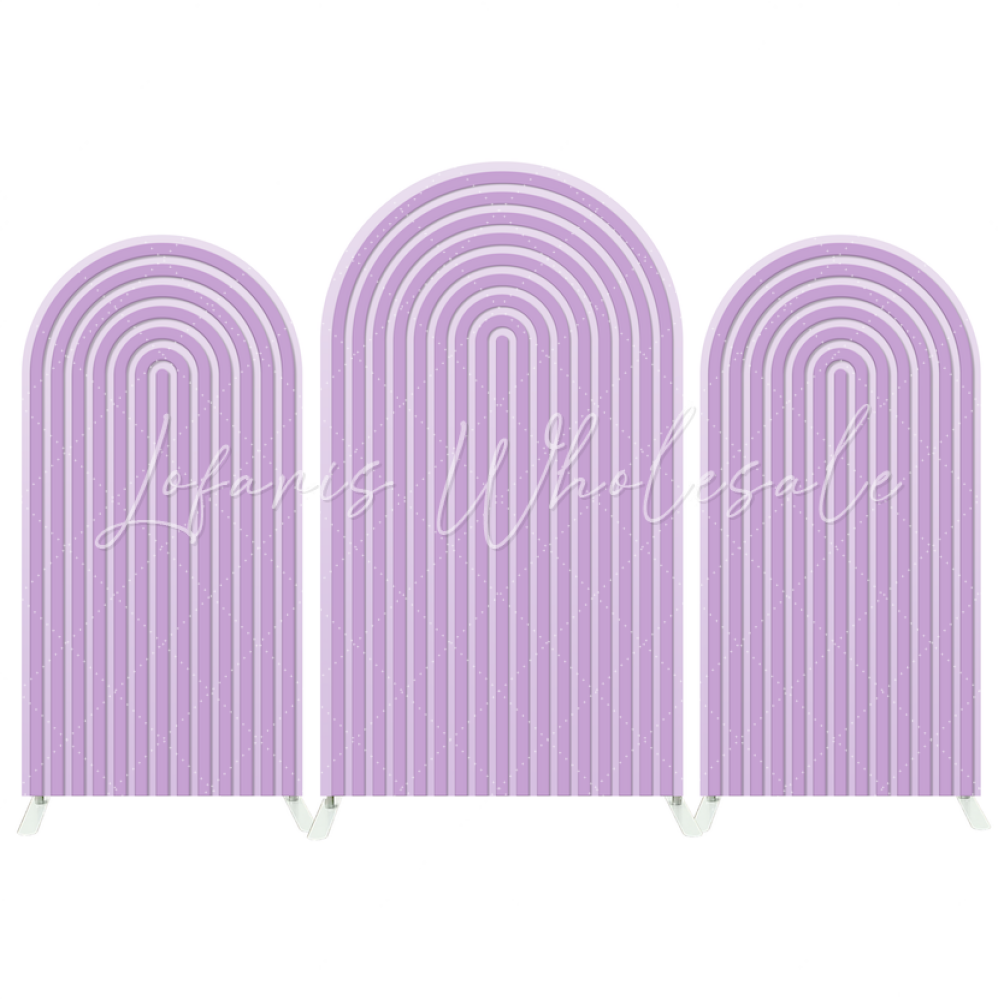 Toile de fond pour arche fête anniversaire Baby Shower ondulation Chiara