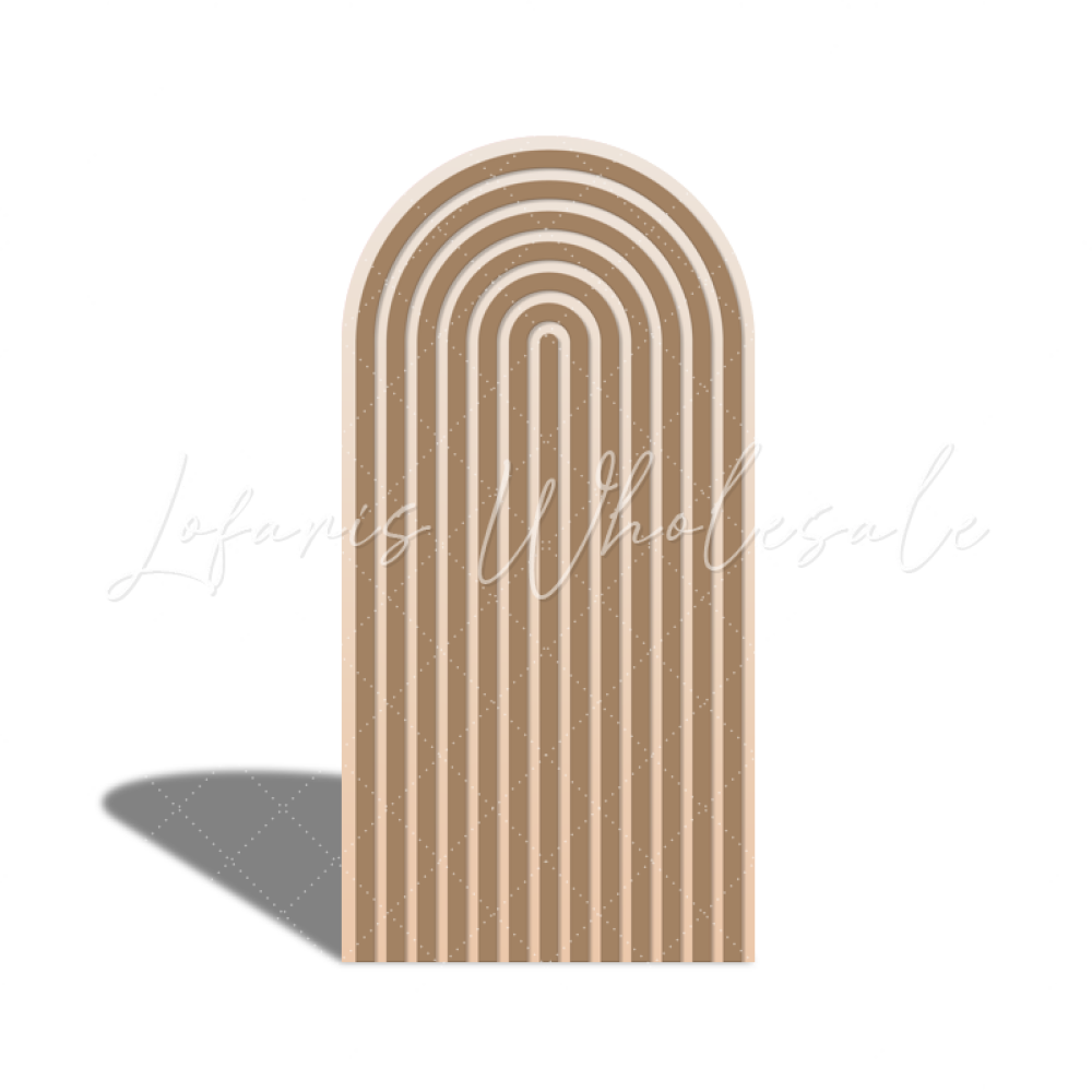 Toile de fond pour arche fête anniversaire Baby Shower ondulation Chiara