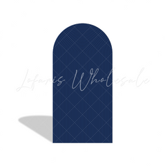 Toile de fond pour arche fête anniversaire Baby Shower spirale ondulation Chiara