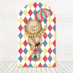 Toile de fond pour arche ours brouette cirque pour thèmes fête événement fun
