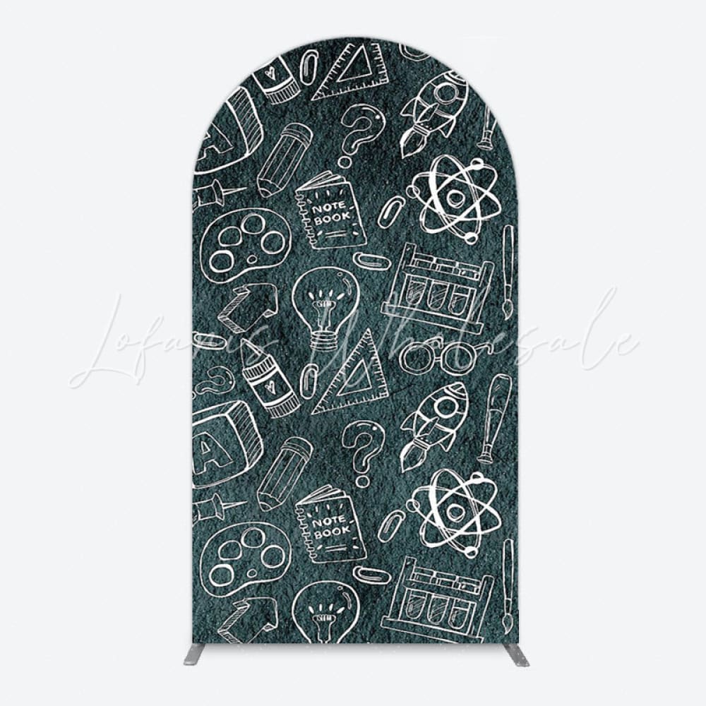 Toile de fond pour arche classique Rentrée des classes pour affichage événement