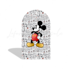 Toile de fond pour arche Joyeux Anniversaire dessin animé Mickey BD