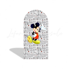 Toile de fond pour arche Joyeux Anniversaire dessin animé Mickey BD