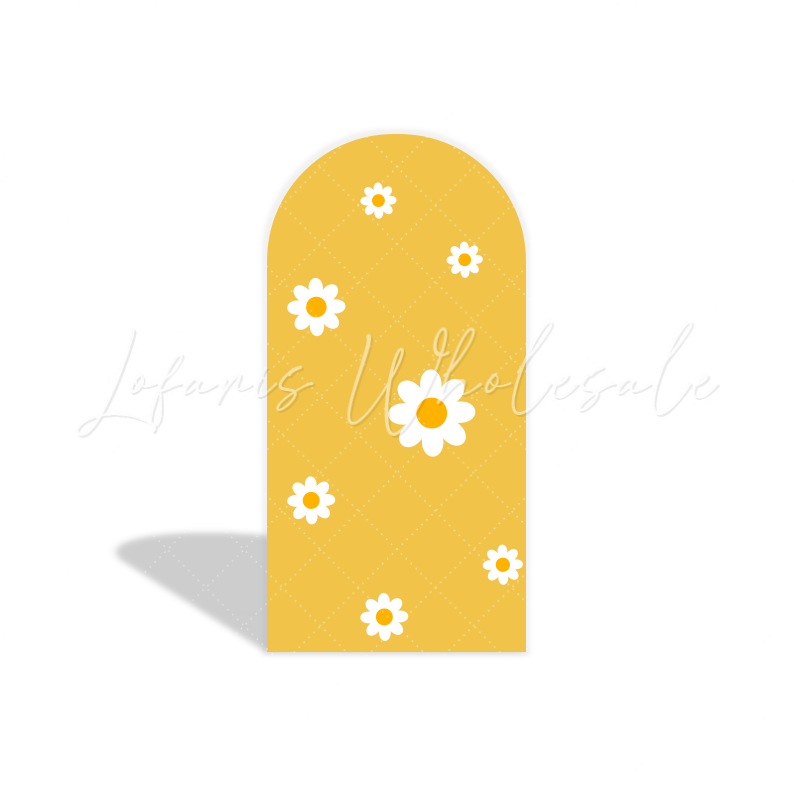 Toile de fond pour arche fête anniversaire Groovy One