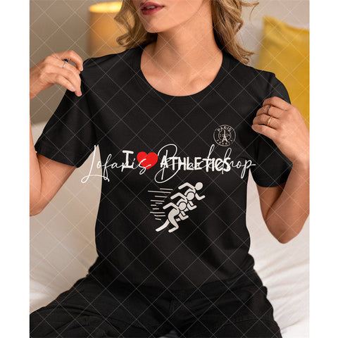 T-shirt à manches courtes olympique I Love Athlete Paris 2024