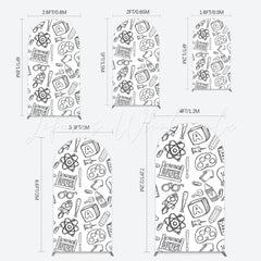 Toile de fond pour arche thème apprentissage pour décoration fête enfants