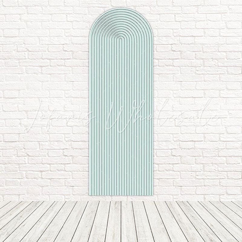 Toile de fond pour arche latte vert clair pour thèmes événement doux et paisible