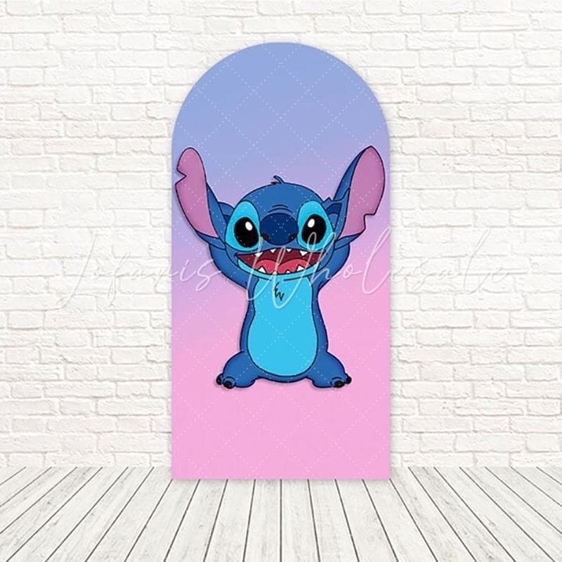 Toile de fond pour arche île tropicale Lilo et Stitch pour fun fête hawaïenne