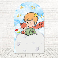 Toile de fond pour arche scène planète rêve Petit Prince pour fête enfants