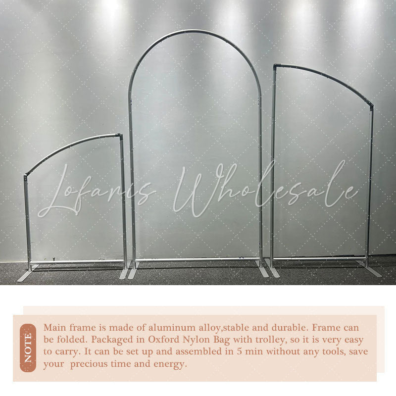 Kit toile de fond pour arche fête rayures rose vif thème petite princesse