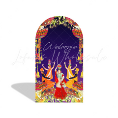 Toile de fond pour arche fond Mandala