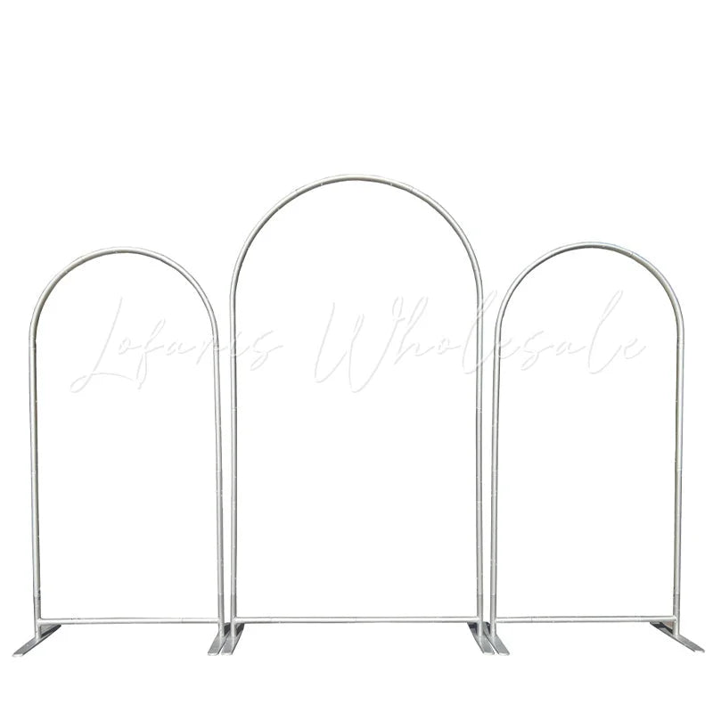 Kit toile de fond pour arche dessin animé famille maître avec chien