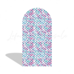 Toile de fond pour arche fond Joyeux Anniversaire Sirène