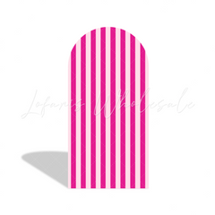 Toile de fond pour arche fête anniversaire Barbie rose
