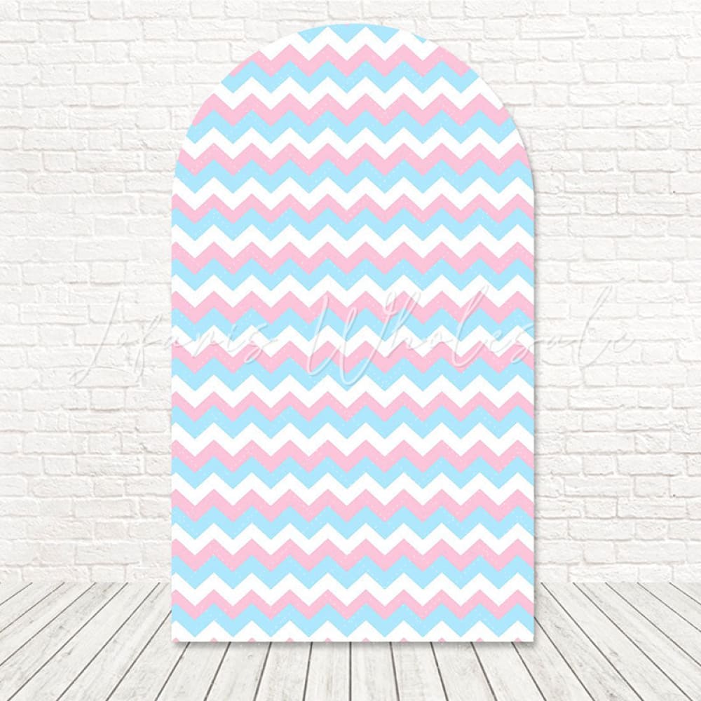 Toile de fond pour arche thème révélation genre rose bleu pour moment fête