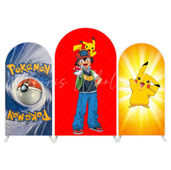 Housse pour arche thème Pokémon pour fête anniversaire